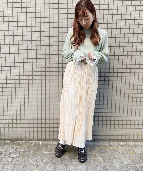 apres jour（アプレジュール）の「楊柳クロスハイネックブラウス【ZOZOTOWN限定アイテム】（シャツ/ブラウス・レディース・ブラック/オフホワイト/ミント/ラベンダー・フリー）」の16枚目の写真