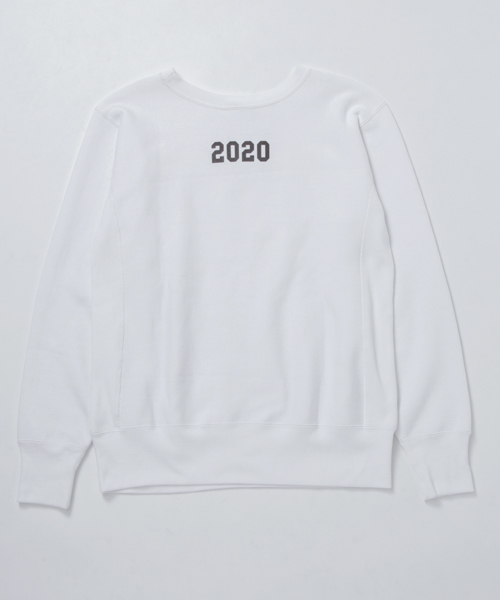 MONKEY TIME(モンキータイム)の「<MT×Champion> ∴ R/W CREW/スウェット ◆(スウェット・メンズ・ホワイト/ライトグレー・SMALL/MEDIUM/LARGE)」の10枚目の写真