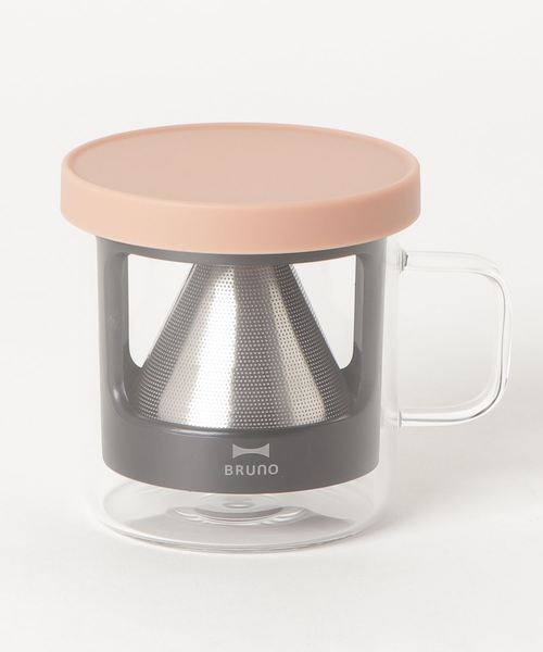 BRUNO(ブルーノ)の「BRUNO パーソナルコーヒードリッパー BHK244(キッチンツール・レディース・ピンク/グリーン/アイボリー・フリ-)」の8枚目の写真