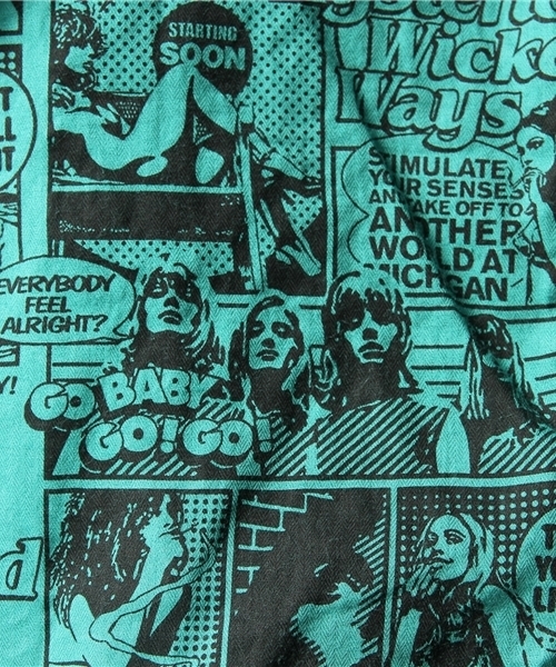 HYSTERIC GLAMOUR（ヒステリックグラマー）の「STRANGE COMIC総柄 長袖SH（シャツ/ブラウス・レディース・ピンク系その他/グリーン系その他/グレー系その他・FREE）」の16枚目の写真