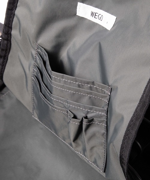 WEGO（ウィゴー）の「WEGO/ガジェットルームリュック（バックパック/リュック・メンズ・ブラック・FREE）」の13枚目の写真