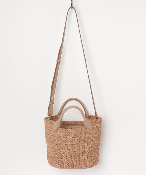 SHIPS（シップス）の「HELEN.K:CASSIA MINI（トートバッグ・レディース・ベージュ系その他/ブラック・ONE SIZE）」の5枚目の写真