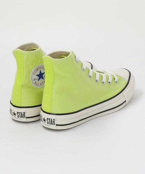 CONVERSE(コンバース)の「<CONVERSE(コンバース)>ALL STAR US NEONCOLORS HI スニーカー о(スニーカー・レディース・ライム・23cm/22.5cm/23.5cm/24cm/24.5cm)」の7枚目の写真