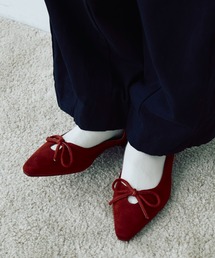 Crisp | 【ZOZO限定】フェイクスエードリボンパンプス(パンプス)