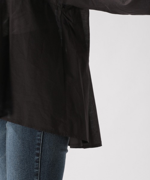 BAYFLOW（ベイフロー）の「VINTAGＥ風シャツ（シャツ/ブラウス・レディース・ブラック/カーキ・FREE）」の16枚目の写真