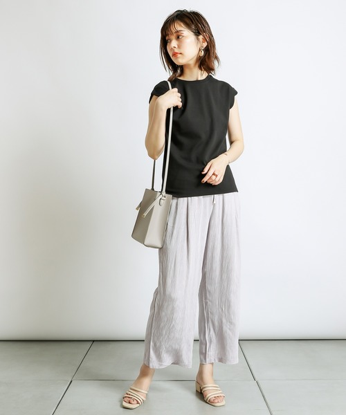 natural couture(ナチュラルクチュール)の「オリエンタルジャガードパンツ(その他パンツ・レディース・アイボリー/ラベンダー/レンガ・FREE)」の10枚目の写真