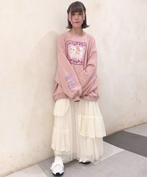 Candy Stripper | SULLEN TWIN CATS BIG スウェット(スウェット)