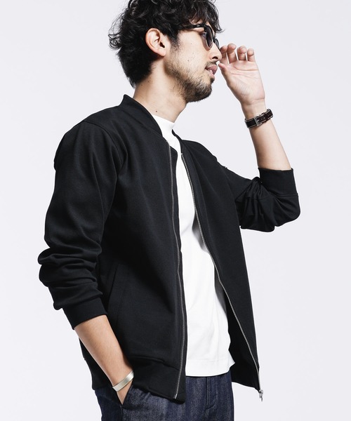 ジャケット アウター ブルゾン Web限定 ミラノリブma 1ブルゾン ブルゾン Nano Universe ナノユニバース のファッション