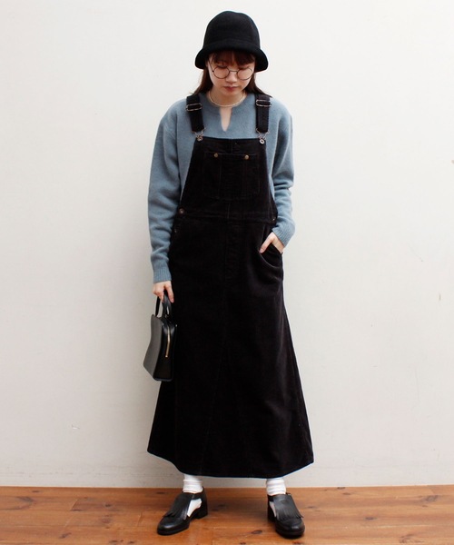 fig londonコーデュロイパンツ fig london サスペンダー付きコーデュロイパンツ - メルカリ
