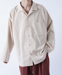 kutir | 袖ボタンレスオープンカラーシャツ(シャツ/ブラウス)