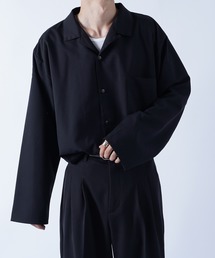 kutir | 袖ボタンレスオープンカラーシャツ(シャツ/ブラウス)