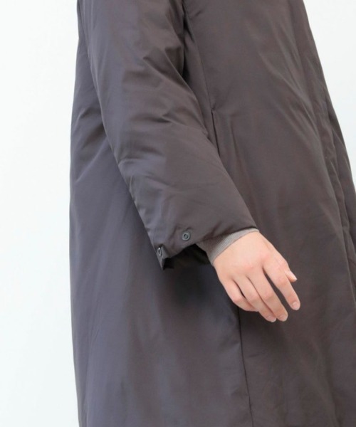 MidiUmi（ミディウミ）の「フーデッドAラインダウンコート（その他