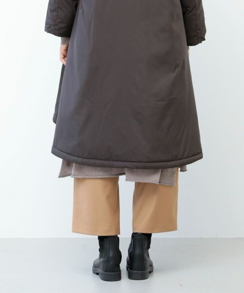MidiUmi（ミディウミ）の「フーデッドAラインダウンコート（その他