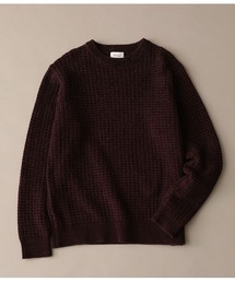 JUNRED | シフォンモールワッフルニット(ニット/セーター)