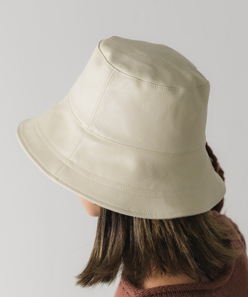 Auntie Rosa Holiday（アンティローザホリデー）の「2WAYリバーシブルバケットハット（ハット・レディース・ブラック/ナチュラル・FREE）」の21枚目の写真