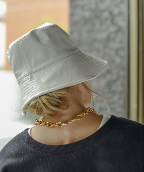 Auntie Rosa Holiday（アンティローザホリデー）の「2WAYリバーシブルバケットハット（ハット・レディース・ブラック/ナチュラル・FREE）」の11枚目の写真