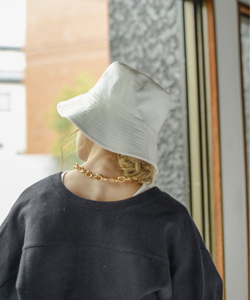 Auntie Rosa Holiday（アンティローザホリデー）の「2WAYリバーシブルバケットハット（ハット・レディース・ブラック/ナチュラル・FREE）」の12枚目の写真