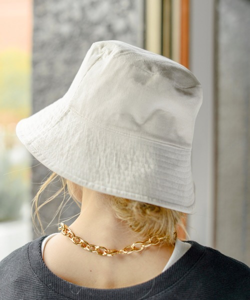 Auntie Rosa Holiday（アンティローザホリデー）の「2WAYリバーシブルバケットハット（ハット・レディース・ブラック/ナチュラル・FREE）」の15枚目の写真