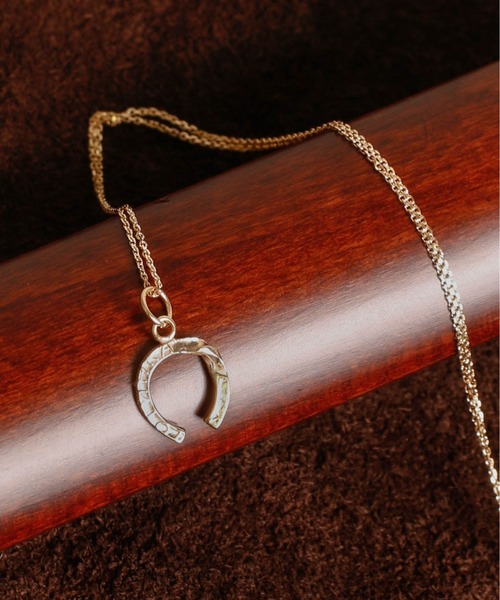 THEFT（セフト）の「THEFT セフト / K10 Coin Horse's hoof necklace ホース フーフ ネックレス K10ゴールド / TNE-K10-5000-002（ネックレス・メンズ・ゴールド・FREE）」の9枚目の写真