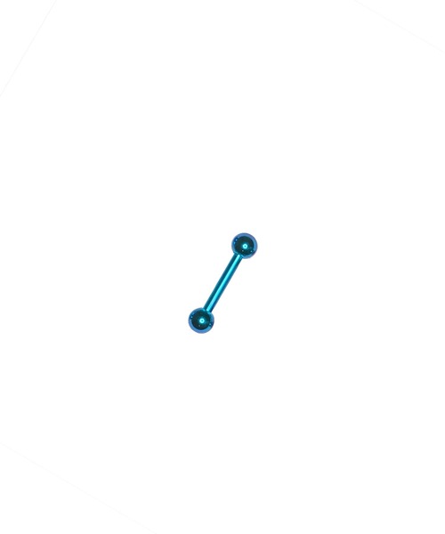 MORPH(モルフ)の「MORPH モルフ バーベルボディーピアス 14ゲージ 6mm~12mm(ピアス(片耳用)・レディース・ブルーグリーン・6/8/10/12)」の4枚目の写真