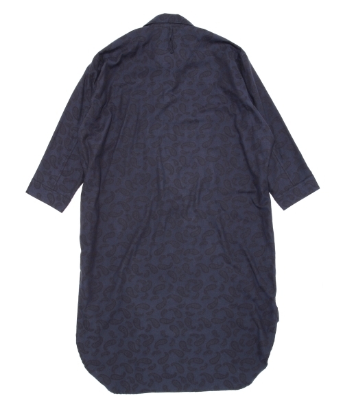 BEAMS BOY（ビームスボーイ）の「BEAMS BOY / ペイズリー スリットシャツワンピース②（シャツワンピース・レディース・チャコールグレー/ネイビー・ONE SIZE）」の22枚目の写真