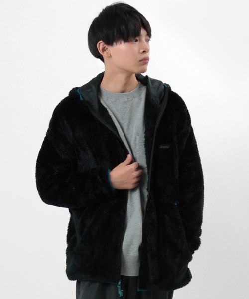 Columbia（コロンビア）の「【Columbia/コロンビア】Hype Marsh Fullzip hoodie ボアフリースジャケット/ブルゾン（ブルゾン・メンズ・ベージュ/ブラック・S/XL/M/L）」の3枚目の写真