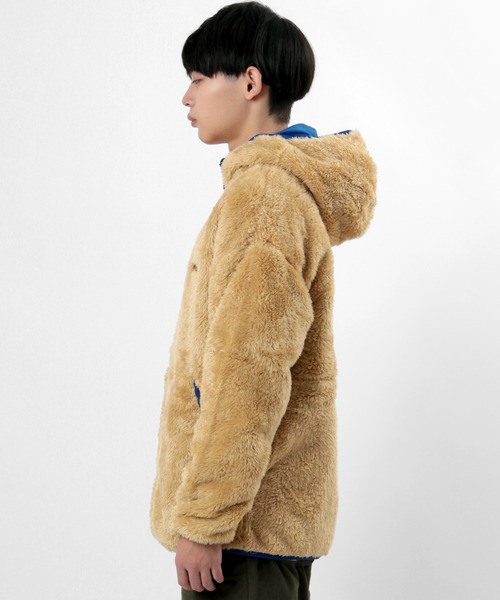 Columbia（コロンビア）の「【Columbia/コロンビア】Hype Marsh Fullzip hoodie ボアフリースジャケット/ブルゾン（ブルゾン・メンズ・ベージュ/ブラック・S/XL/M/L）」の7枚目の写真