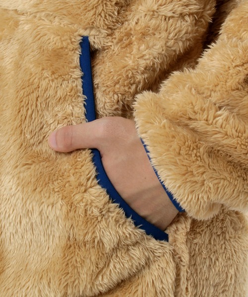 Columbia（コロンビア）の「【Columbia/コロンビア】Hype Marsh Fullzip hoodie ボアフリースジャケット/ブルゾン（ブルゾン・メンズ・ベージュ/ブラック・S/XL/M/L）」の14枚目の写真