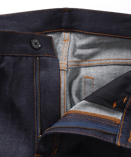 ADAM ET ROPE'（アダムエロペ）の「デニムスラックス（スラックス・メンズ・ダークインディゴブルー/ライトインディゴブルー・S/M/L/XL）」の22枚目の写真