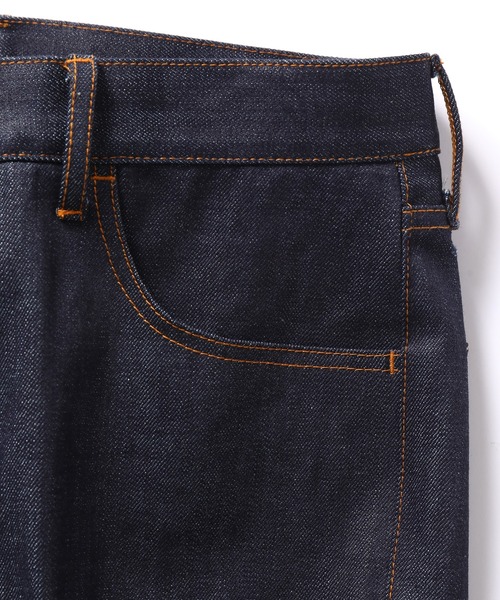 ADAM ET ROPE'（アダムエロペ）の「デニムスラックス（スラックス・メンズ・ダークインディゴブルー/ライトインディゴブルー・S/M/L/XL）」の20枚目の写真