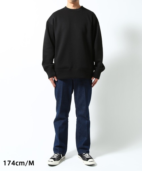 ADAM ET ROPE'（アダムエロペ）の「デニムスラックス（スラックス・メンズ・ダークインディゴブルー/ライトインディゴブルー・S/M/L/XL）」の6枚目の写真