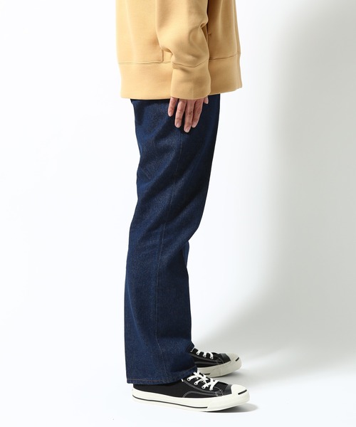 ADAM ET ROPE'（アダムエロペ）の「デニムスラックス（スラックス・メンズ・ダークインディゴブルー/ライトインディゴブルー・S/M/L/XL）」の10枚目の写真