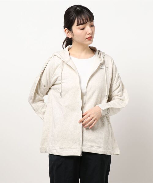 NIKE（ナイキ）の「【NIKE】AS W NSW FZ HOODY EARTH DAY FT（パーカー・レディース・ホワイト・SMALL/MEDIUM）」の6枚目の写真