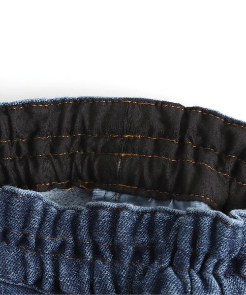 BREEZE（ブリーズ）の「/すぽ軽 ストレートデニムパンツ_ストレッチ 10分丈（デニムパンツ・キッズ・グレー/ブルー・100/110/150/140/120/130/90）」の5枚目の写真