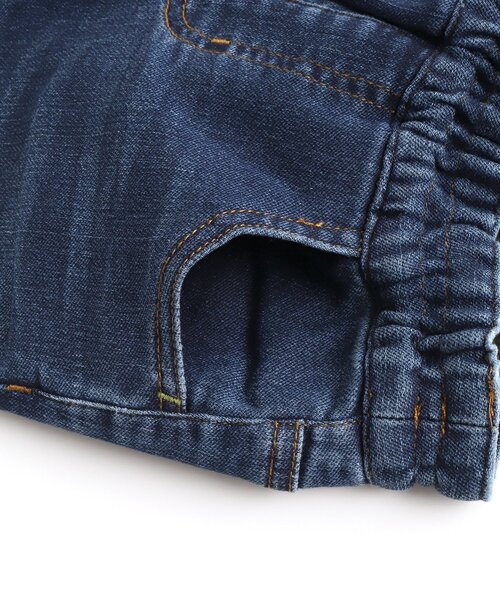 BREEZE（ブリーズ）の「/すぽ軽 ストレートデニムパンツ_ストレッチ 10分丈（デニムパンツ・キッズ・グレー/ブルー・100/110/150/140/120/130/90）」の10枚目の写真