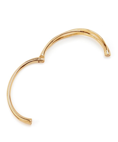 ANEMONE（アネモネ）の「マグネットメタルバングル[C]（バングル/リストバンド・レディース・シルバー/ゴールド・FREE）」の4枚目の写真