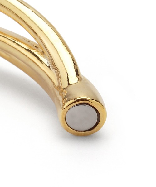 ANEMONE（アネモネ）の「マグネットメタルバングル[C]（バングル/リストバンド・レディース・シルバー/ゴールド・FREE）」の6枚目の写真