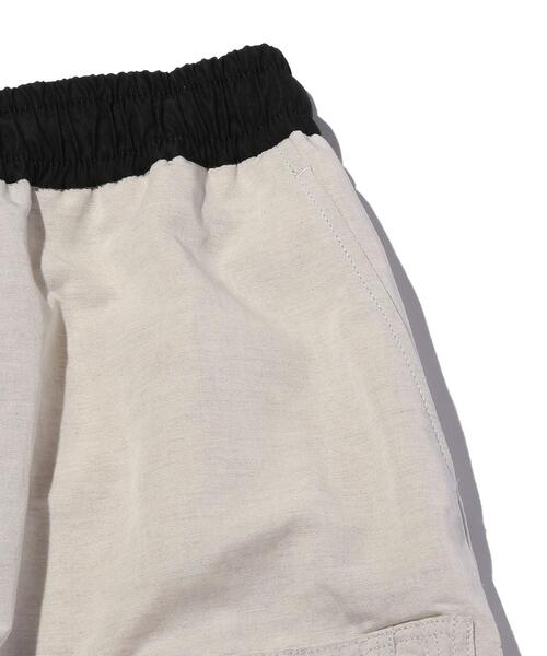 ANEI（アーネイ）の「＜ANEI＞ ZIP TECH JGR PT/ジョガーパンツ（その他パンツ・メンズ・ブラック/ナチュラル・2/3）」の9枚目の写真