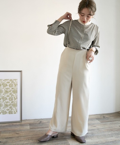 ITEMS URBANRESEARCH（アイテムズ アーバンリサーチ）の「サスツキパンツ（その他パンツ・レディース・ブラック/ベージュ/グレー/モカ・FREE）」の4枚目の写真