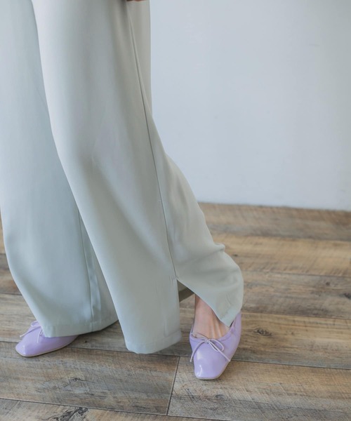 ITEMS URBANRESEARCH（アイテムズ アーバンリサーチ）の「サスツキパンツ（その他パンツ・レディース・ブラック/ベージュ/グレー/モカ・FREE）」の5枚目の写真