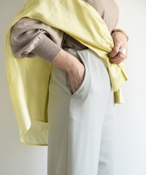 ITEMS URBANRESEARCH（アイテムズ アーバンリサーチ）の「サスツキパンツ（その他パンツ・レディース・ブラック/ベージュ/グレー/モカ・FREE）」の12枚目の写真