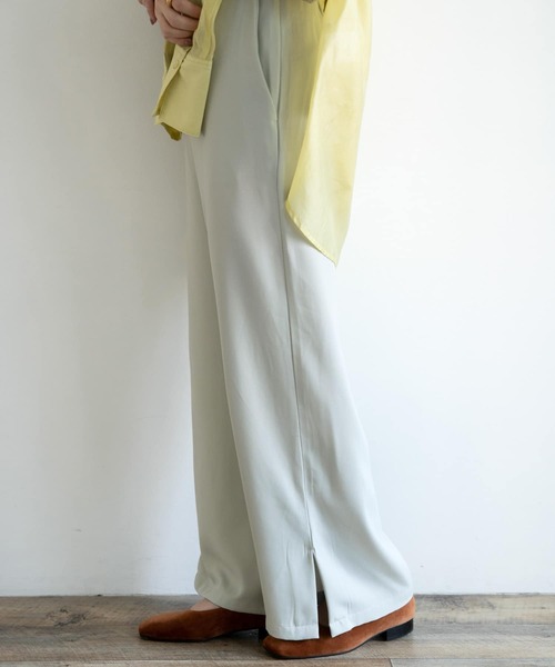 ITEMS URBANRESEARCH（アイテムズ アーバンリサーチ）の「サスツキパンツ（その他パンツ・レディース・ブラック/ベージュ/グレー/モカ・FREE）」の13枚目の写真