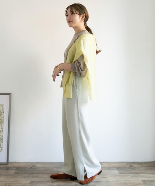 ITEMS URBANRESEARCH（アイテムズ アーバンリサーチ）の「サスツキパンツ（その他パンツ・レディース・ブラック/ベージュ/グレー/モカ・FREE）」の17枚目の写真