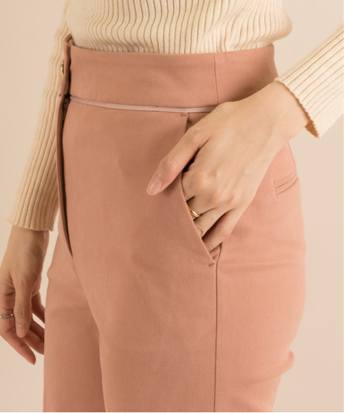 RANDA(ランダ)の「起毛ストレッチパンツ(その他パンツ・レディース・パープル/ピンク/アイボリー・1/0)」の5枚目の写真