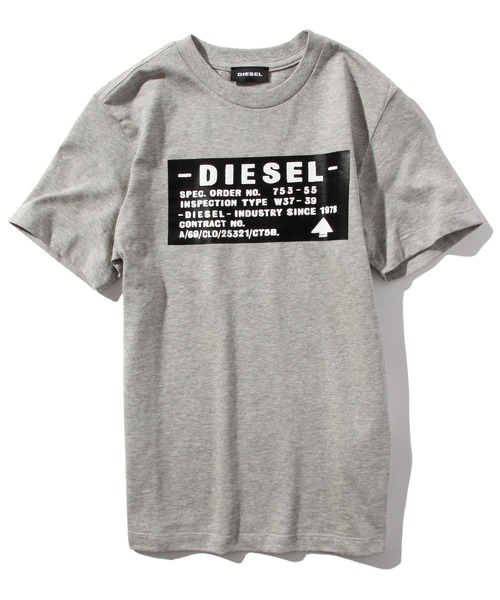 DIESEL KIDS(ディーゼルキッズ)の「DIESEL(ディーゼル)Kids & Junior カットソーTシャツ(Tシャツ/カットソー・キッズ・ホワイト/グレー/ブルー/ブラック/ネイビー/チャコールグレー・14Y/16Y/4YEAR/6YEAR/12YEAR/10YEAR/8YEAR)」の4枚目の写真