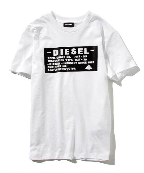 DIESEL KIDS(ディーゼルキッズ)の「DIESEL(ディーゼル)Kids & Junior カットソーTシャツ(Tシャツ/カットソー・キッズ・ホワイト/グレー/ブルー/ブラック/ネイビー/チャコールグレー・14Y/16Y/4YEAR/6YEAR/12YEAR/10YEAR/8YEAR)」の2枚目の写真