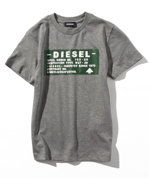 DIESEL KIDS(ディーゼルキッズ)の「DIESEL(ディーゼル)Kids & Junior カットソーTシャツ(Tシャツ/カットソー・キッズ・ホワイト/グレー/ブルー/ブラック/ネイビー/チャコールグレー・14Y/16Y/4YEAR/6YEAR/12YEAR/10YEAR/8YEAR)」の3枚目の写真