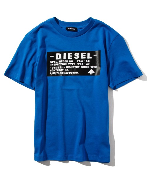 DIESEL KIDS(ディーゼルキッズ)の「DIESEL(ディーゼル)Kids & Junior カットソーTシャツ(Tシャツ/カットソー・キッズ・ホワイト/グレー/ブルー/ブラック/ネイビー/チャコールグレー・14Y/16Y/4YEAR/6YEAR/12YEAR/10YEAR/8YEAR)」の6枚目の写真