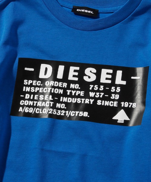 DIESEL KIDS(ディーゼルキッズ)の「DIESEL(ディーゼル)Kids & Junior カットソーTシャツ(Tシャツ/カットソー・キッズ・ホワイト/グレー/ブルー/ブラック/ネイビー/チャコールグレー・14Y/16Y/4YEAR/6YEAR/12YEAR/10YEAR/8YEAR)」の14枚目の写真
