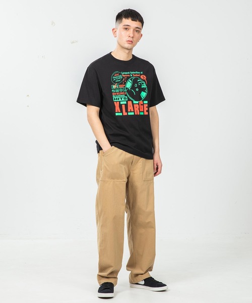 XLARGE（エクストララージ）の「S/S TEE GREATEST HITS（Tシャツ/カットソー・メンズ・ホワイト/グリーン/ブラック・M/S/L/XL）」の5枚目の写真